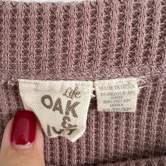 Thermal, oversized sweatshirt - Picture 2 of 3